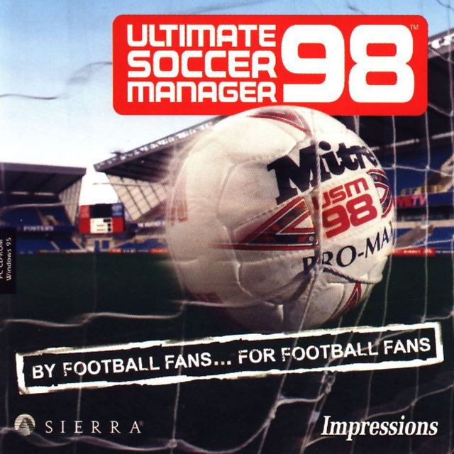 Game cover: Ultimate Soccer Manager 98
