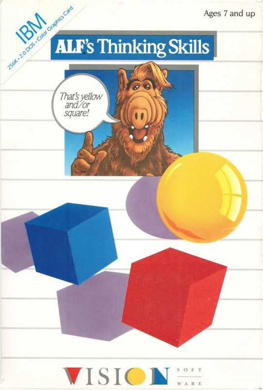 Game cover: ALF's Thinking Skills