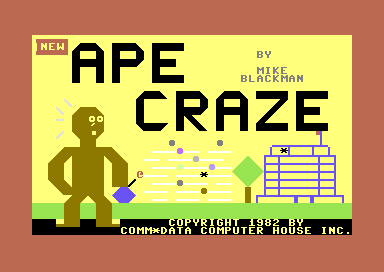 Game cover: Ape Craze