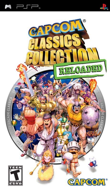 Game cover: Capcom Classics Collection: Reloaded