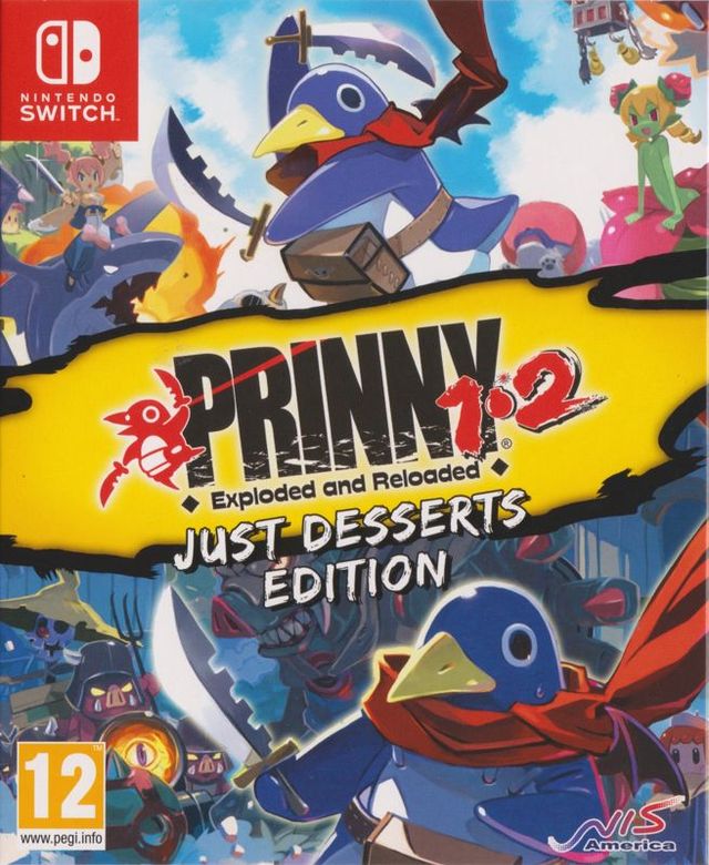 Game cover: Prinny 1•2: Exploded and Reloaded (Just Desserts Edition)