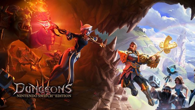 Game cover: Dungeons III: Nintendo Switch Edition