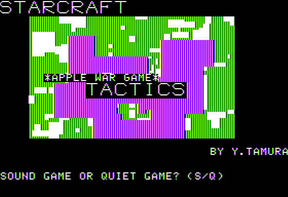 Game cover: Tactics: Apple War Game