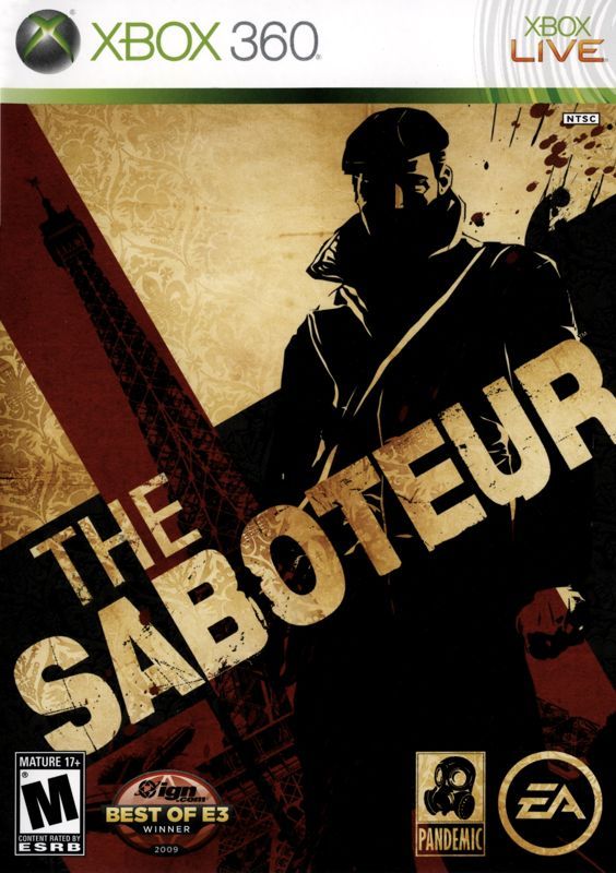 Game cover: The Saboteur