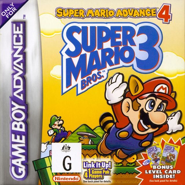 Game cover: Super Mario Advance 4: Super Mario Bros. 3