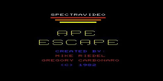 Game cover: Ape Escape