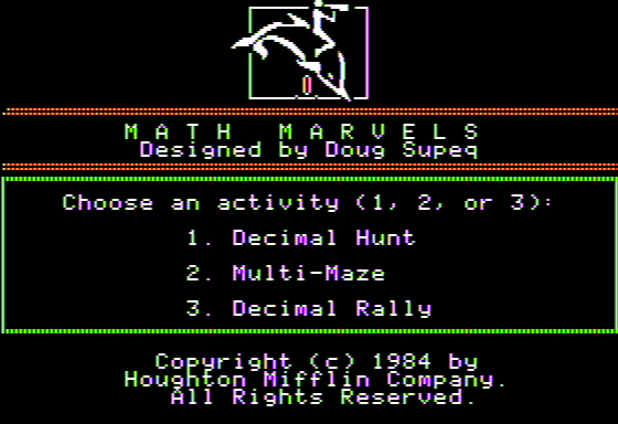 Game cover: Math Marvels