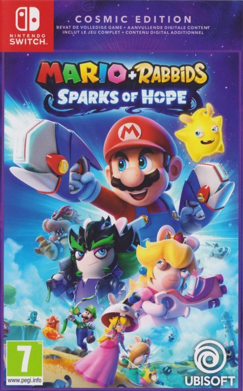Game cover: Mario + Rabbids: Sparks of Hope (Cosmic Edition)