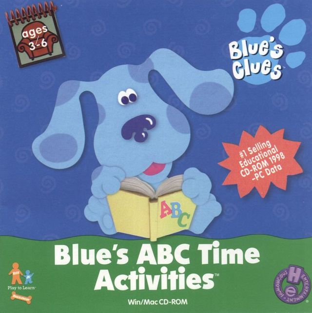 Game cover: Blue's Clues: Blue's ABC Time Activities