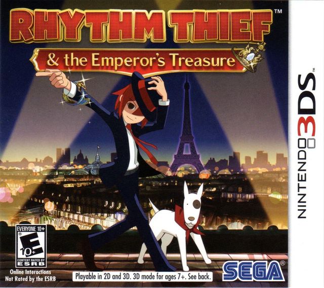 Game cover: Rhythm Thief & the Emperor's Treasure