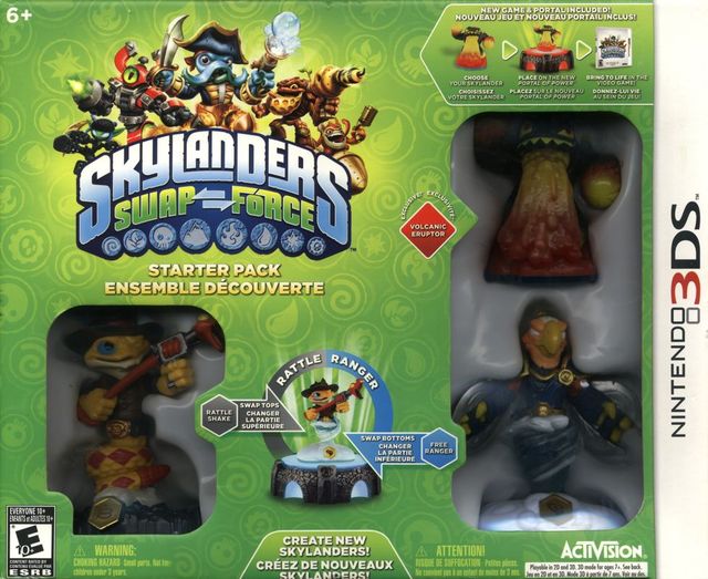 Game cover: Skylanders: Swap Force
