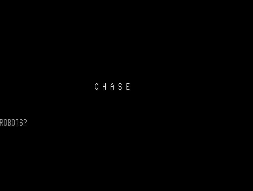 Game cover: Chase
