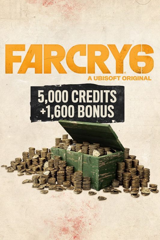 Game cover: Far Cry 6: 5,000 Credits + 1,600 Bonus