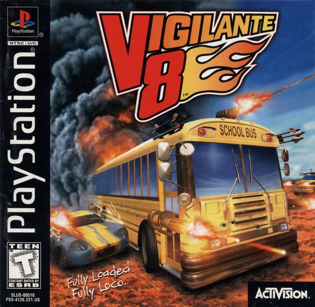 Game cover: Vigilante 8