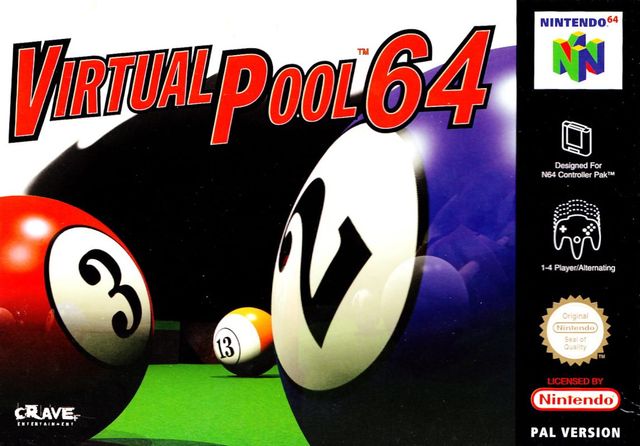 Game cover: Virtual Pool 64