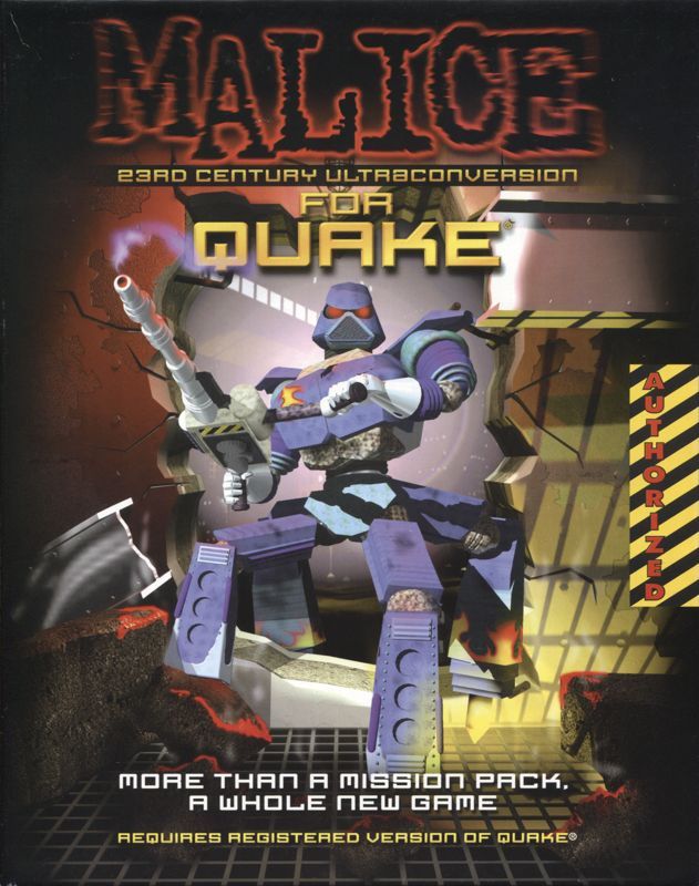 Game cover: Malice: 23rd Century Ultraconversion for Quake