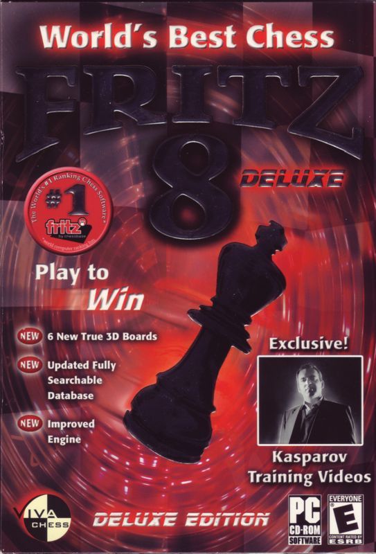 Game cover: World's Best Chess: Fritz 8 Deluxe