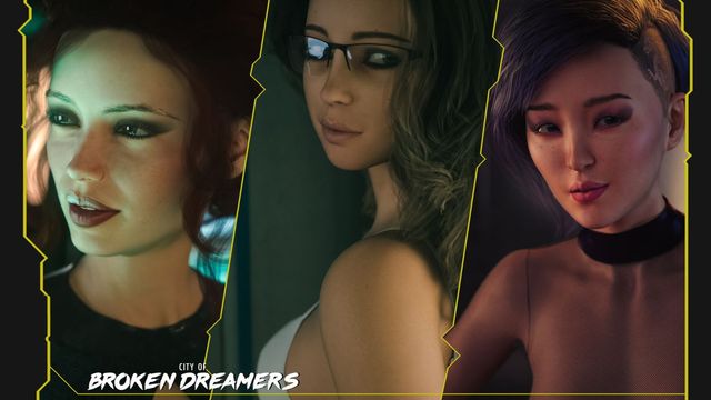 Game cover: City of Broken Dreamers