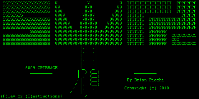 Game cover: 6809 Cribbage
