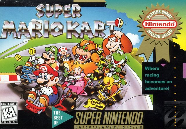 Game cover: Super Mario Kart