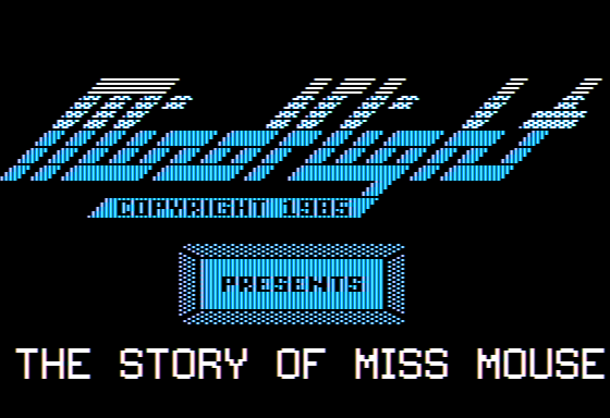 Game cover: The Story of Miss Mouse