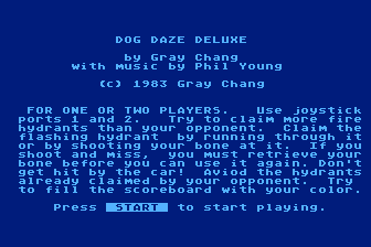 Game cover: Dog Daze Deluxe