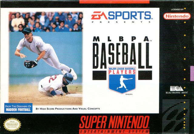 Game cover: MLBPA Baseball