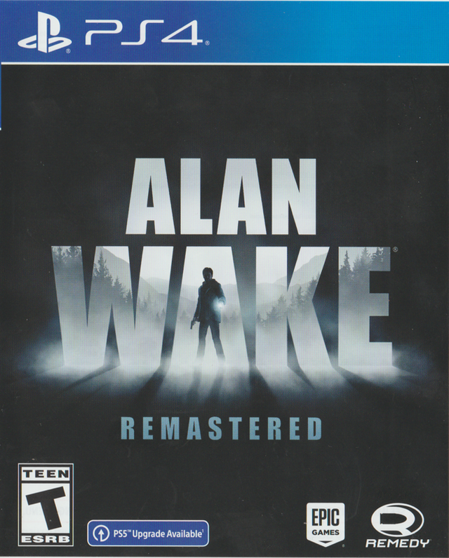 Game cover: Alan Wake: Remastered
