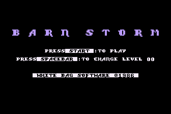 Game cover: Barn Storm