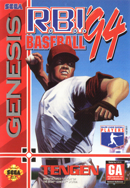 Game cover: R.B.I. Baseball '94