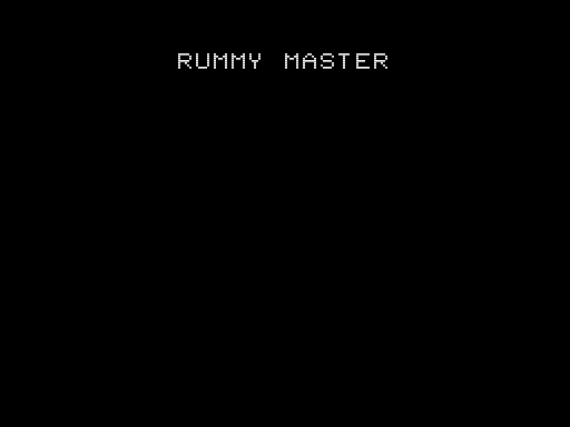 Game cover: Rummy Master