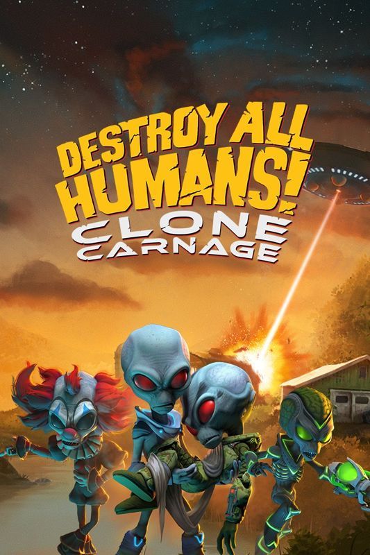 Game cover: Destroy All Humans! Clone Carnage