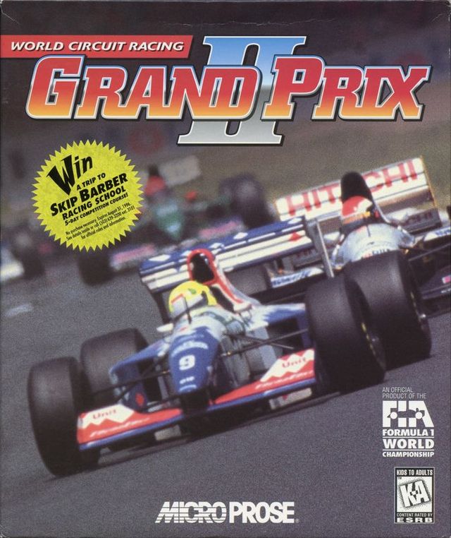 Game cover: Grand Prix II