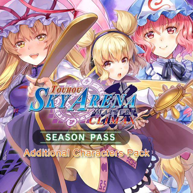 Game cover: Touhou: Sky Arena - Matsuri Climax: Season Pass - Additional Characters Pack