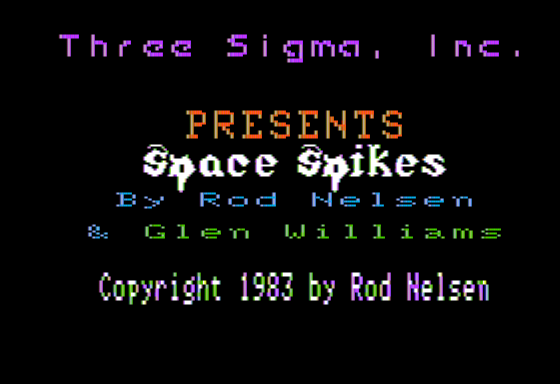 Game cover: Space Spikes
