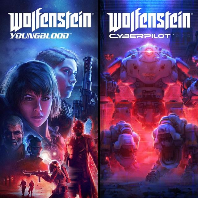 Game cover: Wolfenstein: Youngblood / Wolfenstein: Cyberpilot