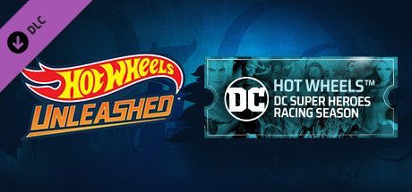 Game cover: Hot Wheels: Unleashed - DC Super Heroes Racing Season