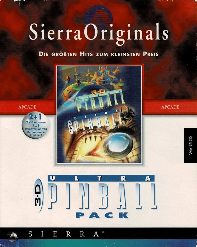 Game cover: 3-D Ultra Pinball Pack