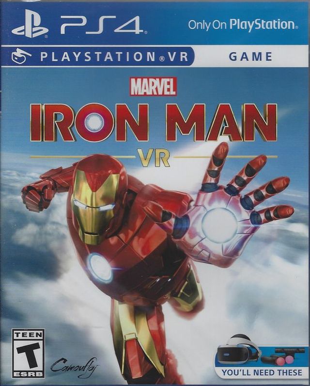 Game cover: Marvel Iron Man VR