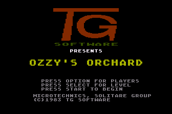 Game cover: Ozzy's Orchard