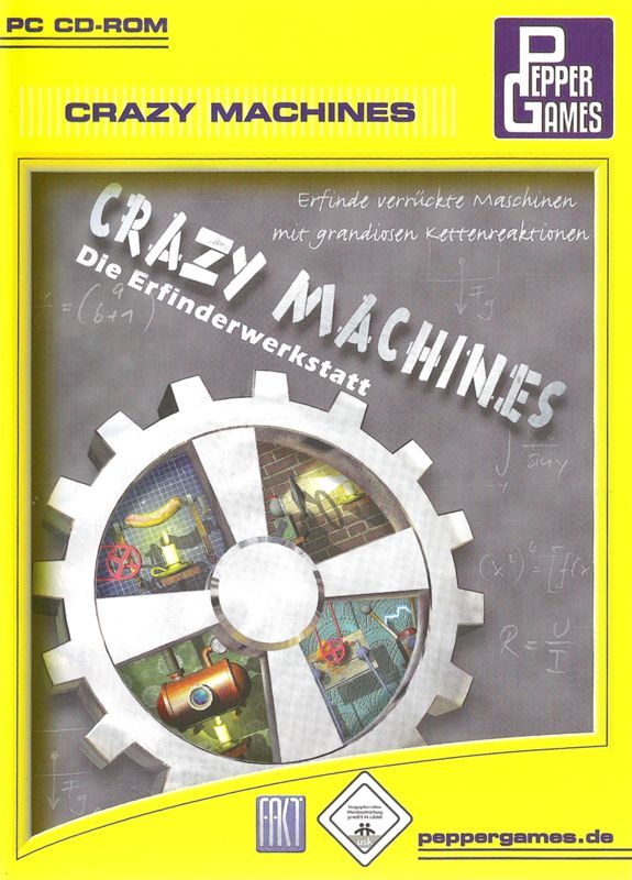 Game cover: Crazy Machines: The Inventor's Workshop