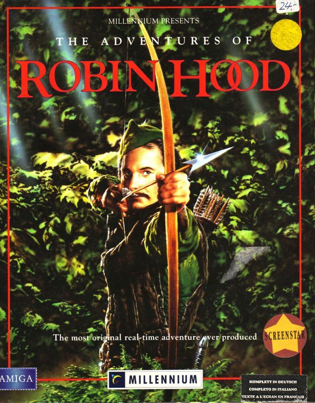 Game cover: The Adventures of Robin Hood
