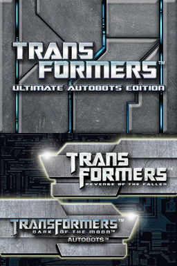 Game cover: Transformers: Ultimate Autobots Edition