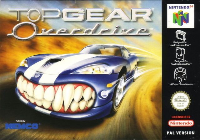 Game cover: Top Gear: Overdrive