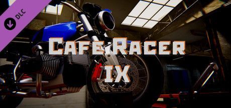 Game cover: Biker Garage: Mechanic Simulator - Cafe Racer IX