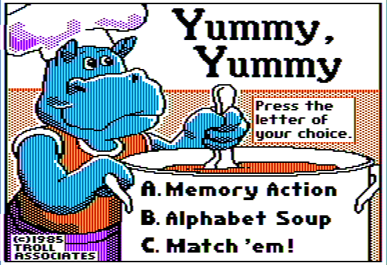 Game cover: Yummy, Yummy