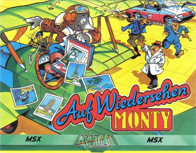 Game cover: Auf Wiedersehen Monty