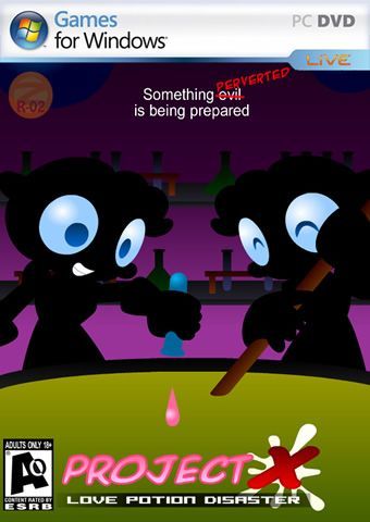 Game cover: Project X: Love Potion Disaster
