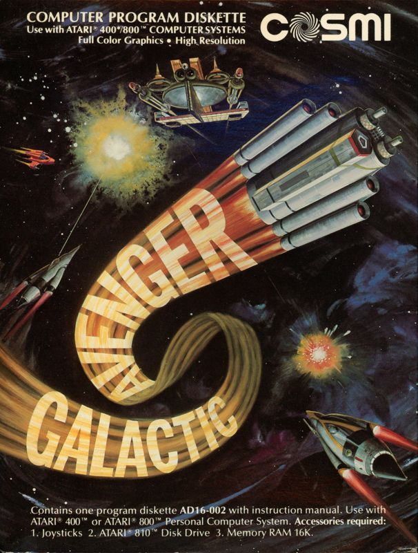 Game cover: Galactic Avenger