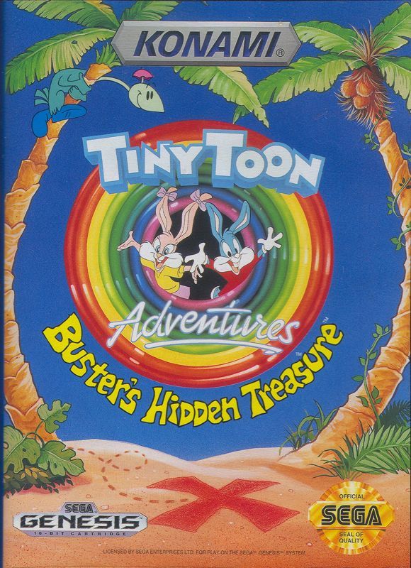 Game cover: Tiny Toon Adventures: Buster's Hidden Treasure